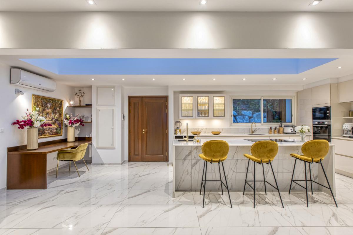 14 Location villa Baie Orientale Saint Martin_cuisine
